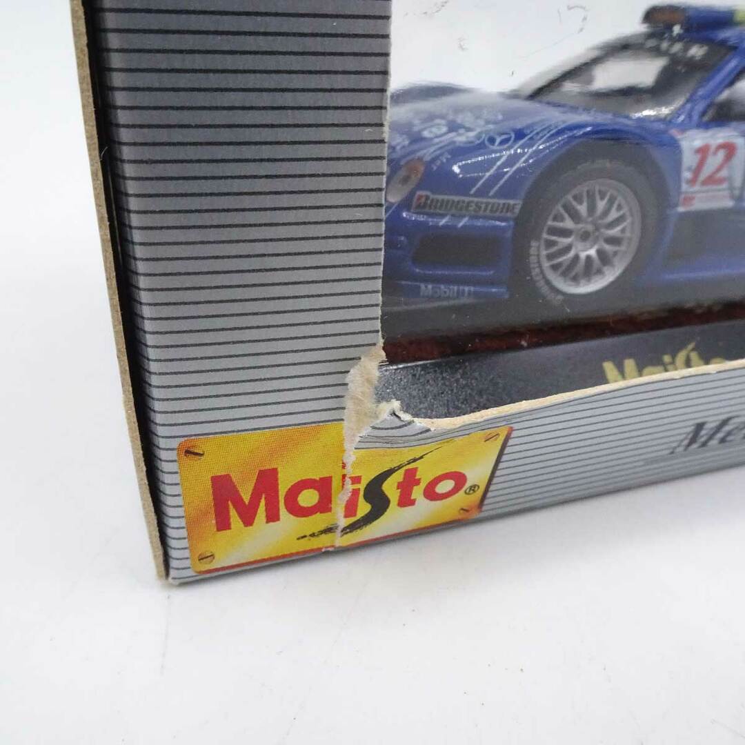 Maistoマイスト 1/43 Mercedes-Benz CLK-GTR ブルー メルセデス Maistoマイスト 1/43 Mercedes-Benz CLK-GTR ブルー メルセデス