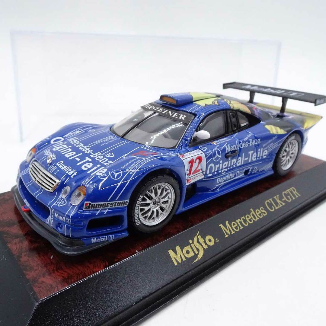 Maistoマイスト 1/43 Mercedes-Benz CLK-GTR ブルー メルセデス Maistoマイスト 1/43 Mercedes-Benz CLK-GTR ブルー メルセデス