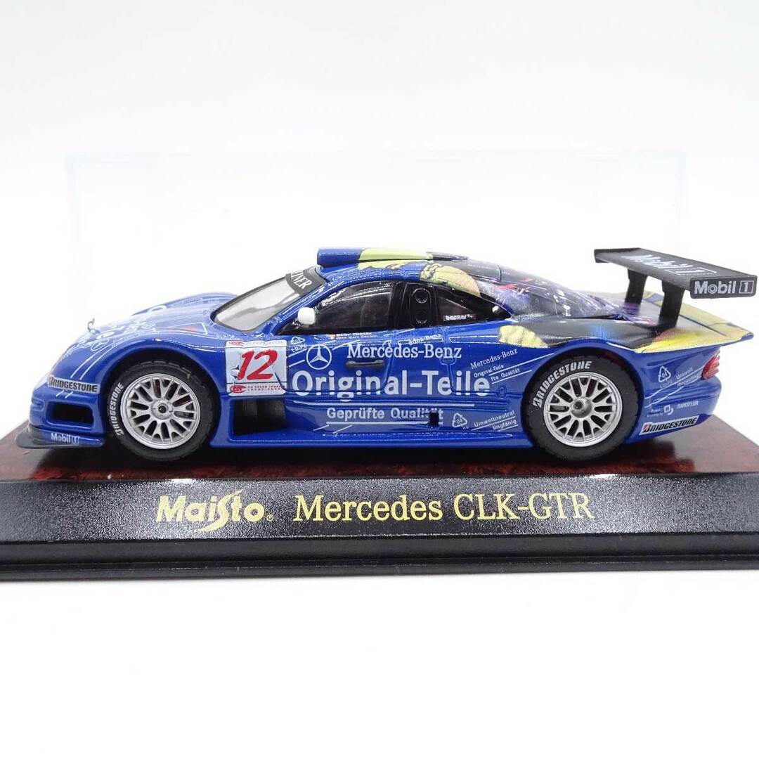 Maistoマイスト 1/43 Mercedes-Benz CLK-GTR ブルー メルセデス Maistoマイスト 1/43 Mercedes-Benz CLK-GTR ブルー メルセデス