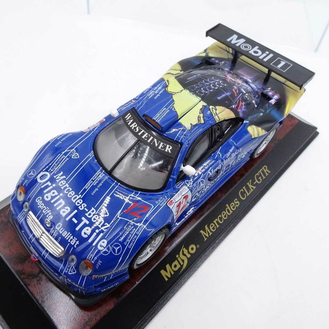 Maistoマイスト 1/43 Mercedes-Benz CLK-GTR ブルー メルセデス Maistoマイスト 1/43 Mercedes-Benz CLK-GTR ブルー メルセデス