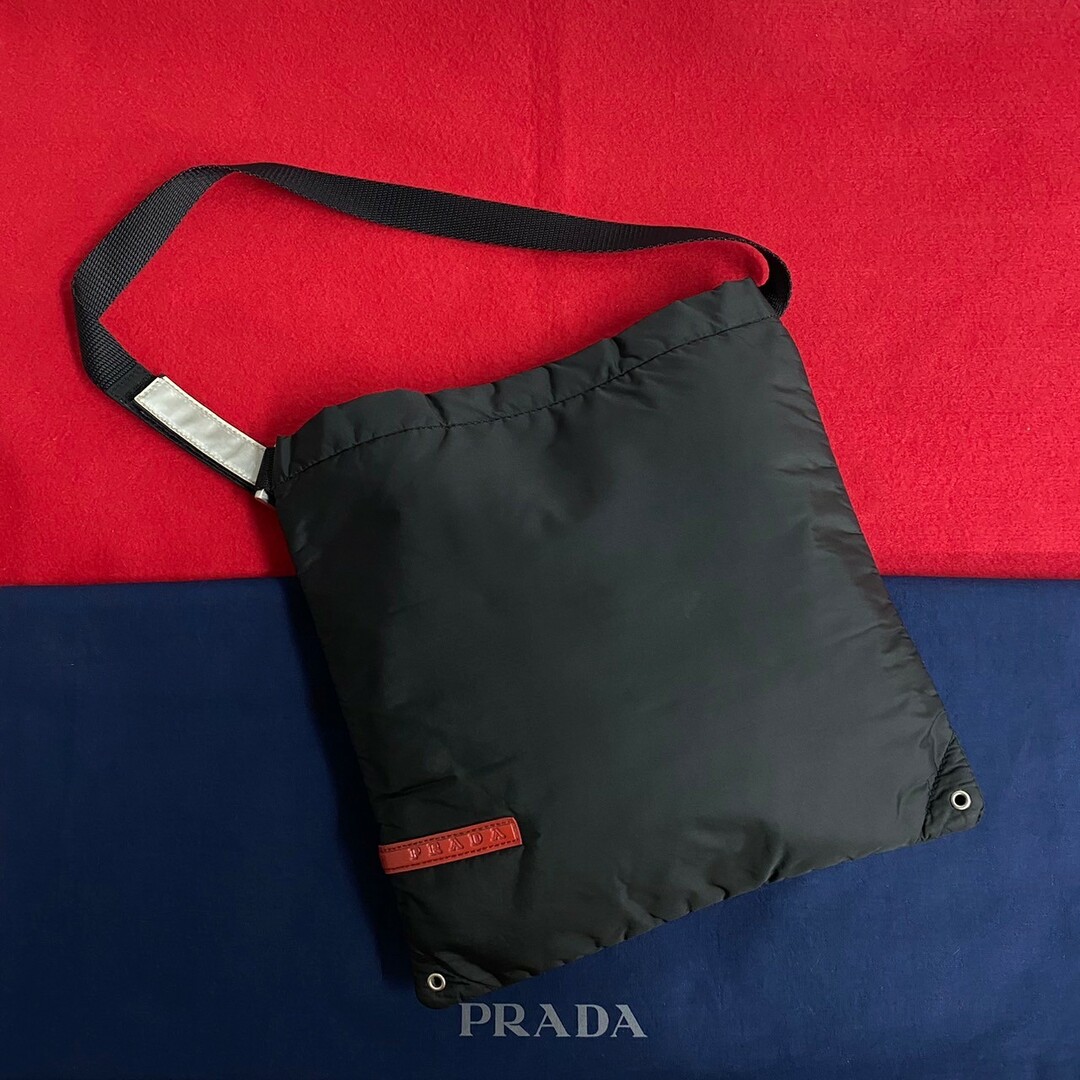 PRADA - 極 美品 希少品 PRADA プラダ プラダスポーツ ロゴ PRADA - 極 美品 希少品 PRADA プラダ プラダスポーツ ロゴ