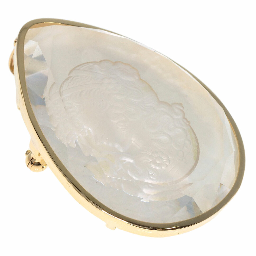 SELECT JEWELRY インタリオ シェル 白蝶貝 2WAY ブローチ K18YG SELECT JEWELRY インタリオ シェル 白蝶貝 2WAY ブローチ K18YG