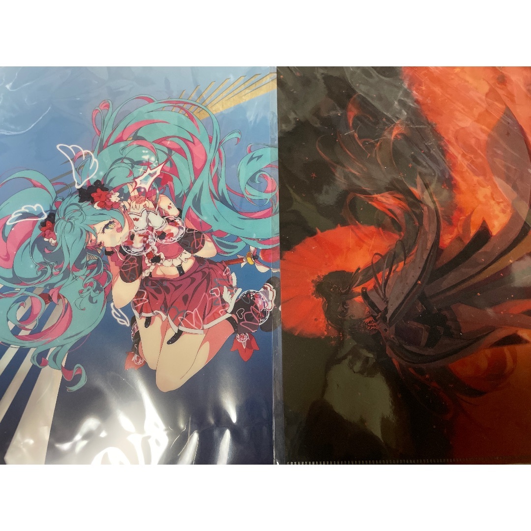 海外限定スパイク販売 初音ミク 雪ミク カード 等セット クリアファイル その他