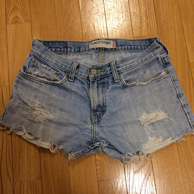 SPINNS(スピンズ)のSPINS＊古着ショートパンツ レディースのパンツ(ショートパンツ)の商品写真