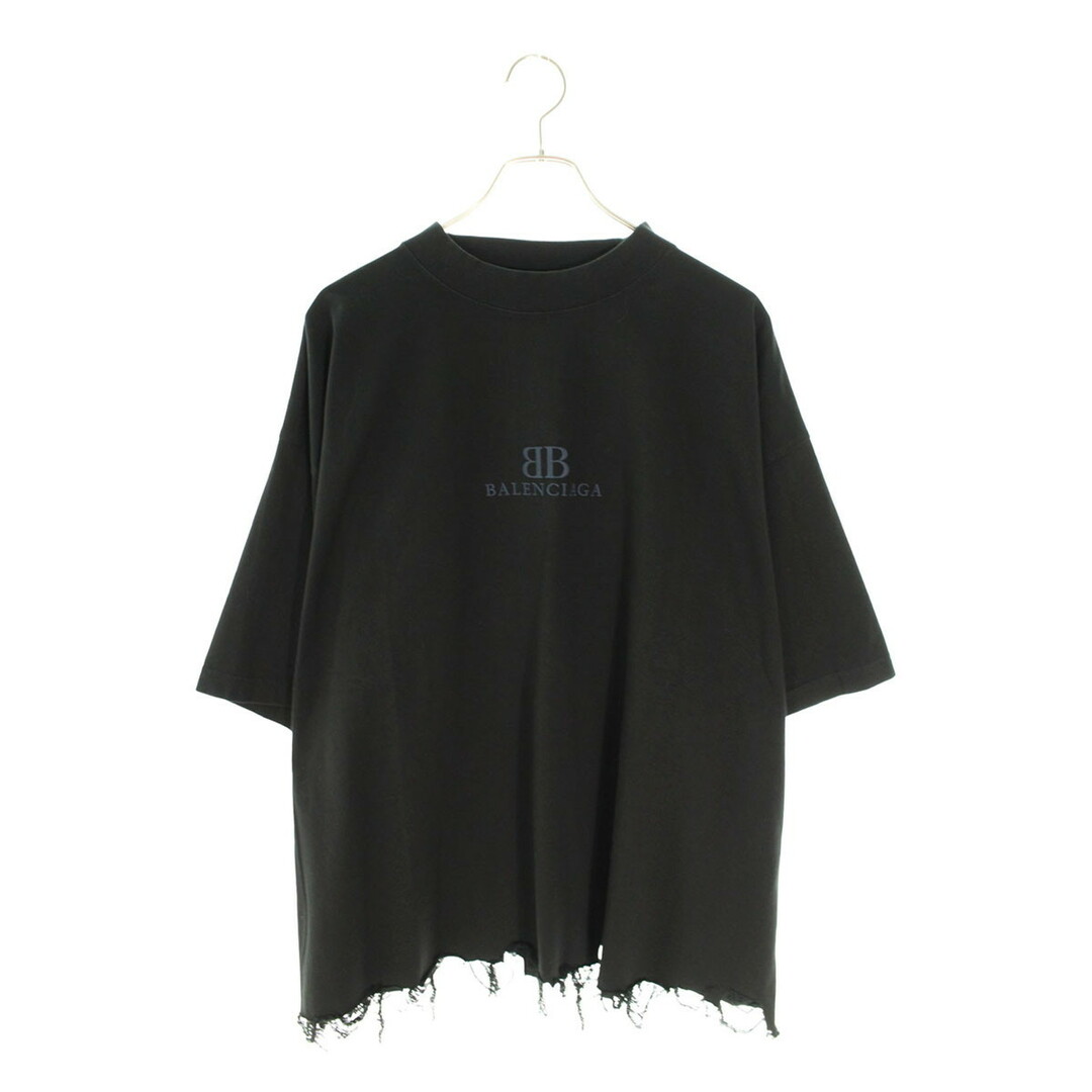 バレンシアガ 24AW 783399 TQVS8 クラシックBBロゴクロップドT バレンシアガ 24AW 783399 TQVS8 クラシックBBロゴクロップドT