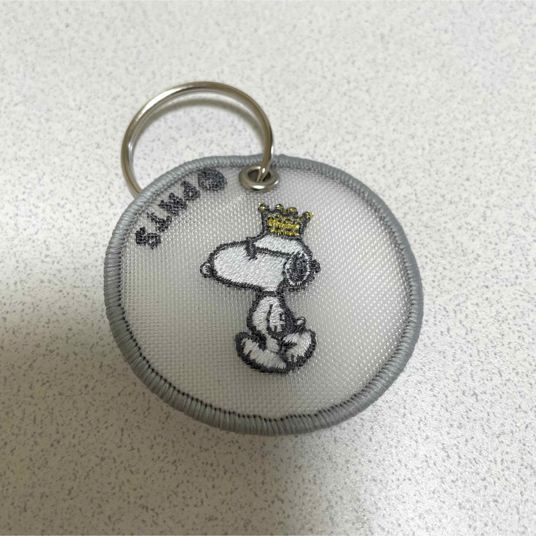 SNOOPY - スヌーピー 刺繍シアキーリング キーリング SNOOPY - スヌーピー 刺繍シアキーリング キーリング