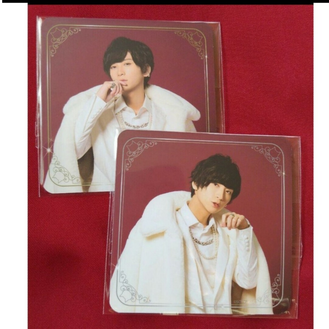 Cafe キャッテリア ラグドール 荒牧慶彦 コースター 2種セット♪ エンタメ/ホビーのタレントグッズ(男性タレント)の商品写真
