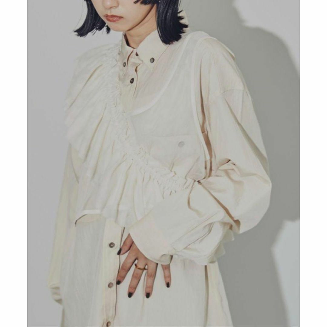 ROSE BUD - 美品 ROSE BUD CREOLME チュールフリルレイヤード ROSE BUD - 美品 ROSE BUD CREOLME チュールフリルレイヤード