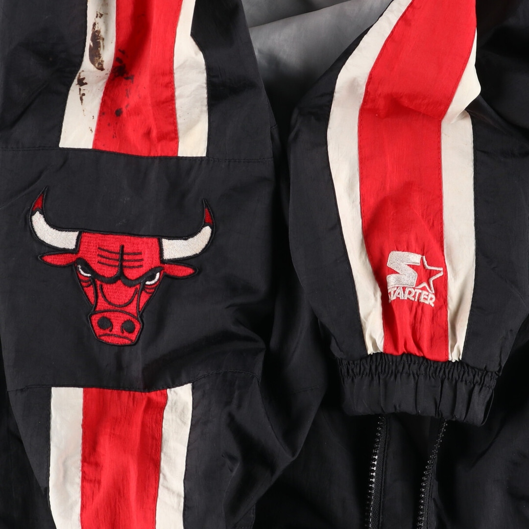 古着 90年代 スターター Starter NBA CHICAGO BULLS 古着 90年代 スターター Starter NBA CHICAGO BULLS
