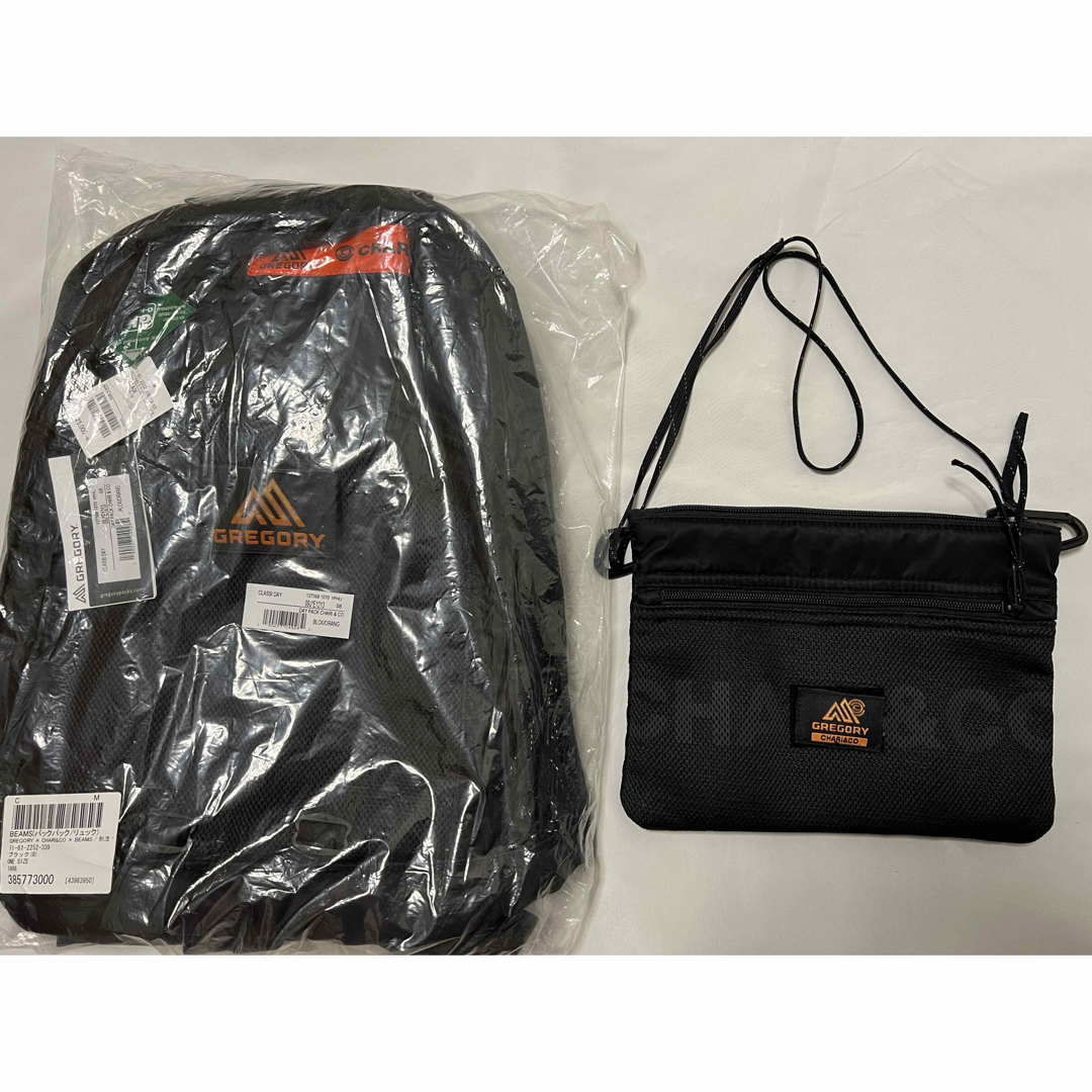 GREGORY〉×〈CHARI&CO〉×〈BEAMS〉 デイパックとサコッシュ GREGORY〉×〈CHARI&CO〉×〈BEAMS〉 デイパックとサコッシュ