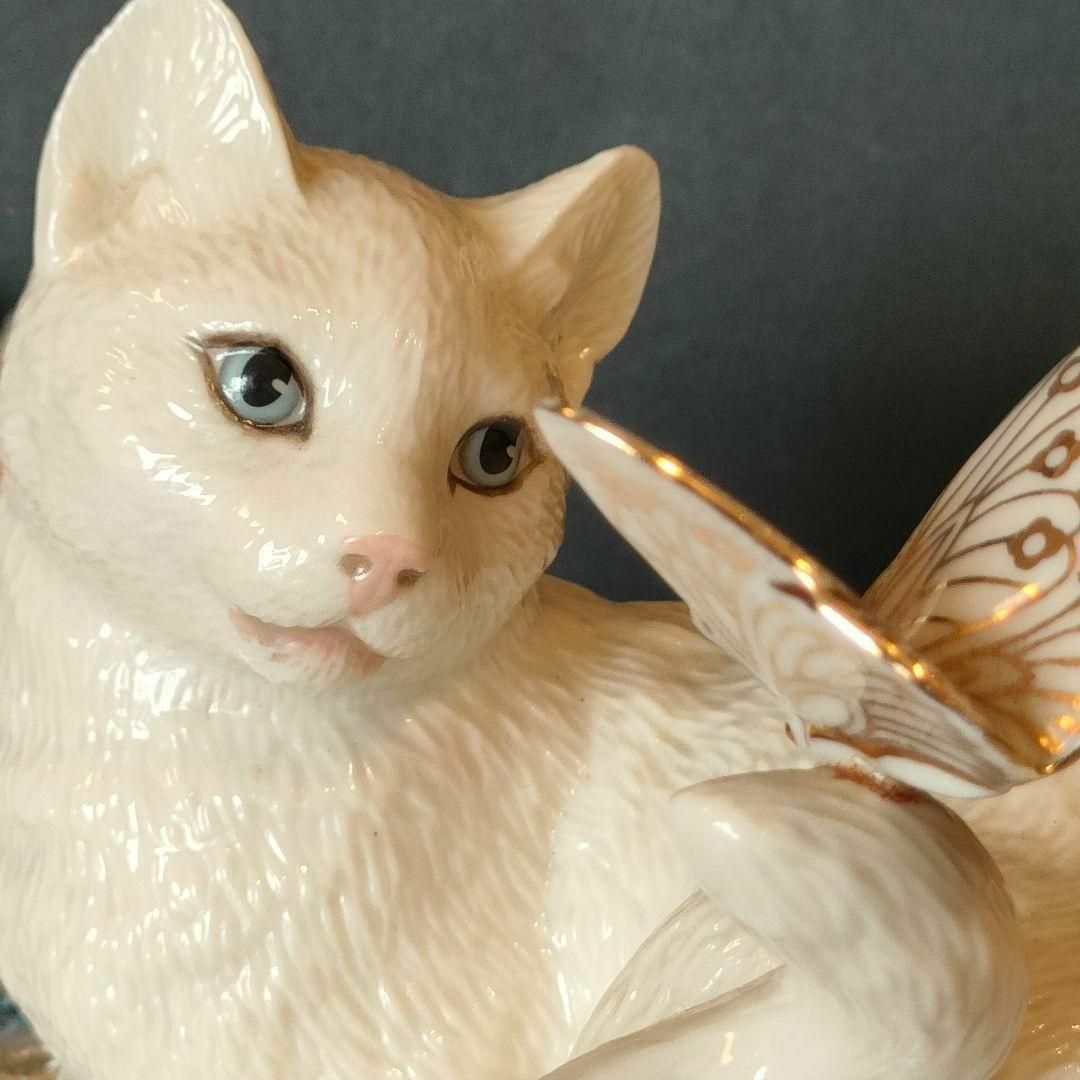大きなサイズ LENOX レノックスペルシャ猫 陶器 置物 キャット 大きなサイズ LENOX レノックスペルシャ猫 陶器 置物 キャット