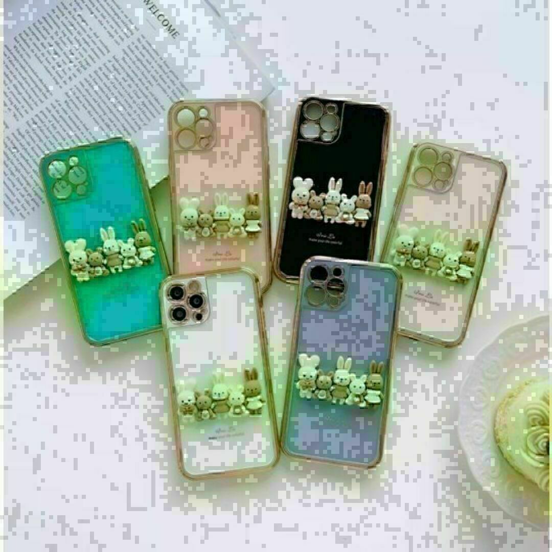 ☆iPhone11 ケース くま マスコット ベージュ 韓国 かわいい☆の ☆iPhone11 ケース くま マスコット ベージュ 韓国 かわいい☆の