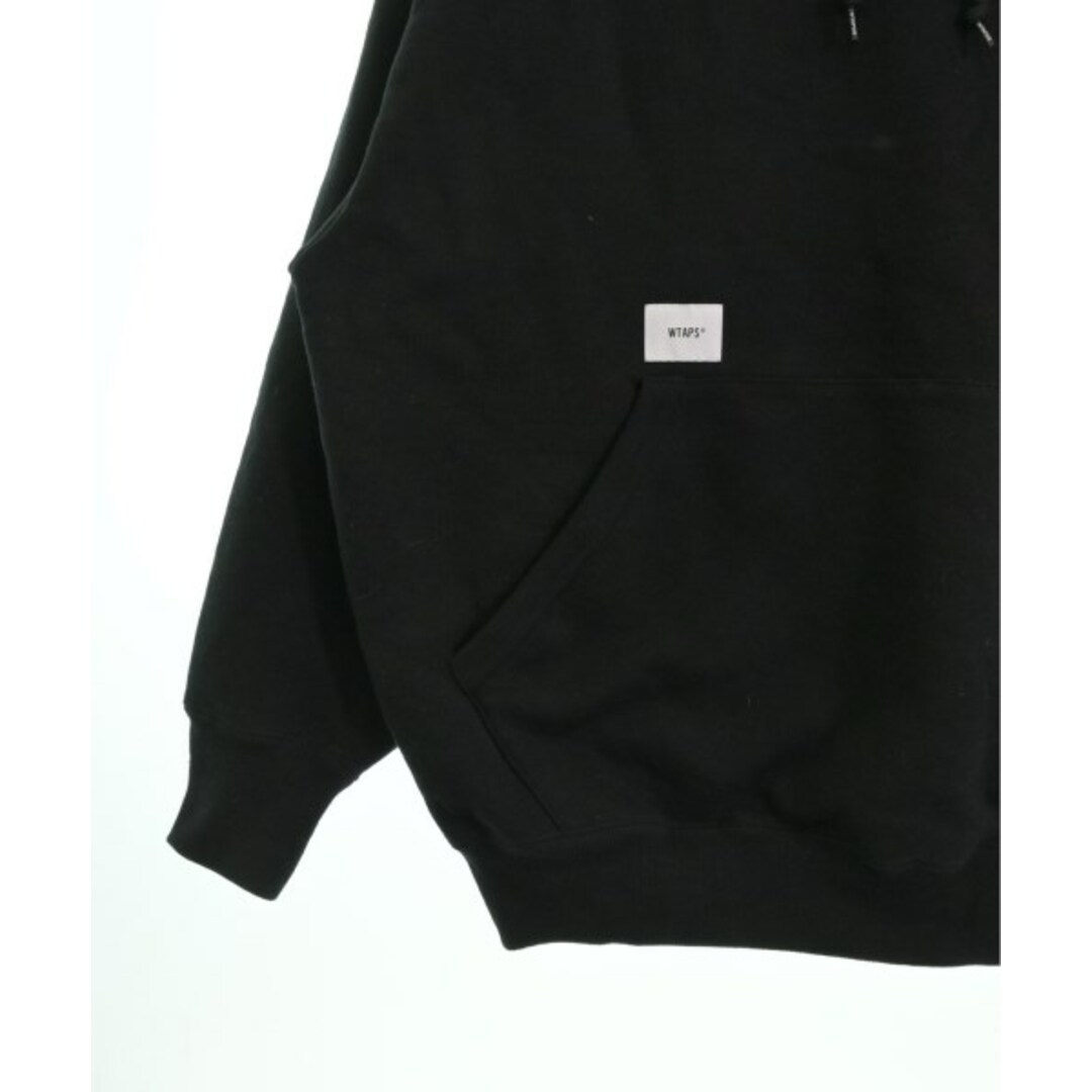 WTAPS ダブルタップス パーカー 2(M位) 黒 【古着】【中古】の WTAPS ダブルタップス パーカー 2(M位) 黒 【古着】【中古】の