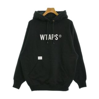 WTAPS ダブルタップス パーカー 2(M位) 黒 【古着】【中古】の WTAPS ダブルタップス パーカー 2(M位) 黒 【古着】【中古】の