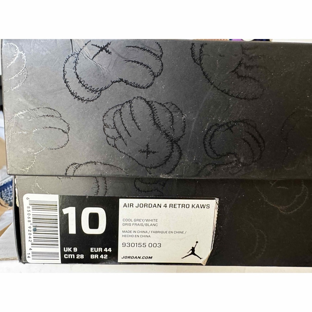 NIKE - AIR JORDAN 4 KAWS ジョーダン カウズ 28cmの通販 by ち NIKE - AIR JORDAN 4 KAWS ジョーダン カウズ 28cmの通販 by ち
