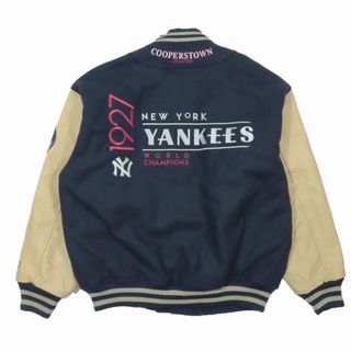 【90s】 スターター ヤンキース オールレザー スタジャン 牛革 【90s】 スターター ヤンキース オールレザー スタジャン 牛革