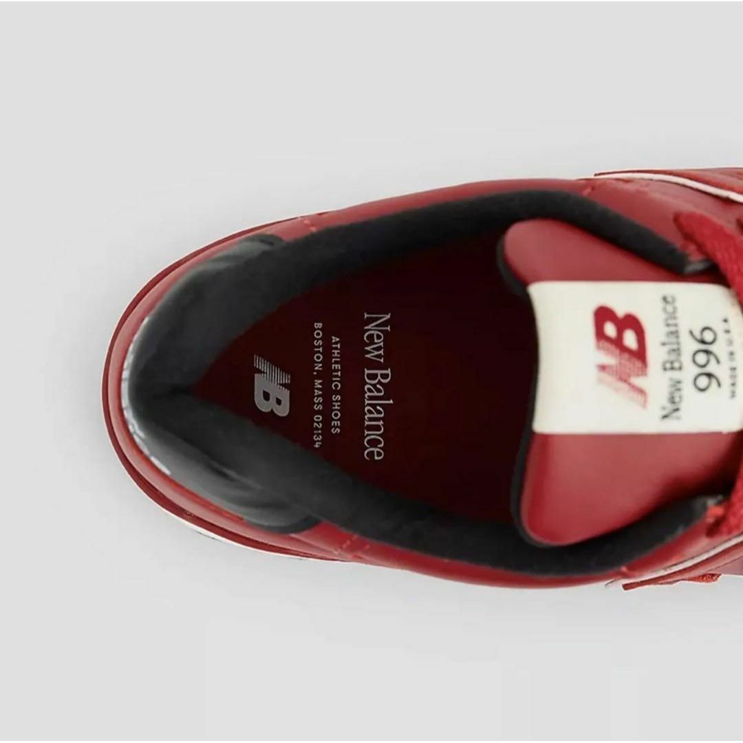 New Balance - US限定 New Balance 996 “Crimson” 28cm レザーの New Balance - US限定 New Balance 996 “Crimson” 28cm レザーの