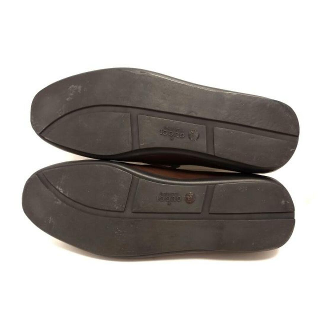 GUCCI グッチ ホースビットローファー 焦茶 41E レザー GUCCI グッチ ホースビットローファー 焦茶 41E レザー
