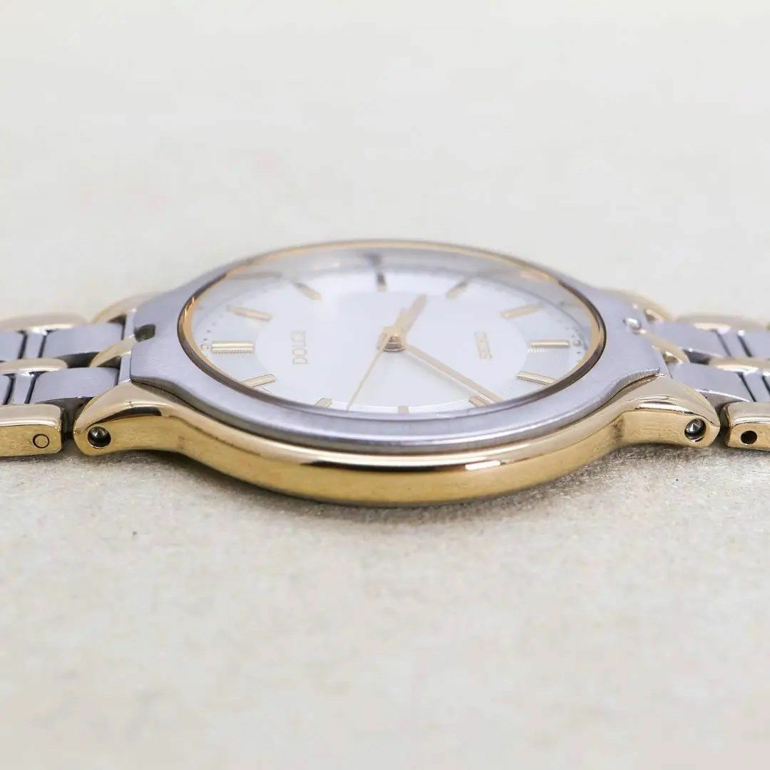 ◇美品 稼働 SEIKO Dolce 腕時計 メンズ 新品電池 ドレスウォッチy ◇美品 稼働 SEIKO Dolce 腕時計 メンズ 新品電池 ドレスウォッチy
