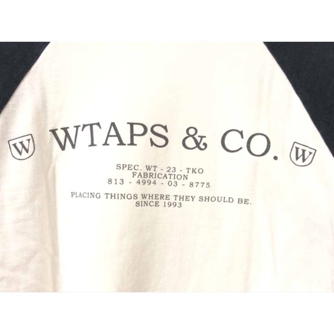 W)taps - WTAPS(ダブルタップス)BULLINK ラグラン Tシャツ W)taps - WTAPS(ダブルタップス)BULLINK ラグラン Tシャツ