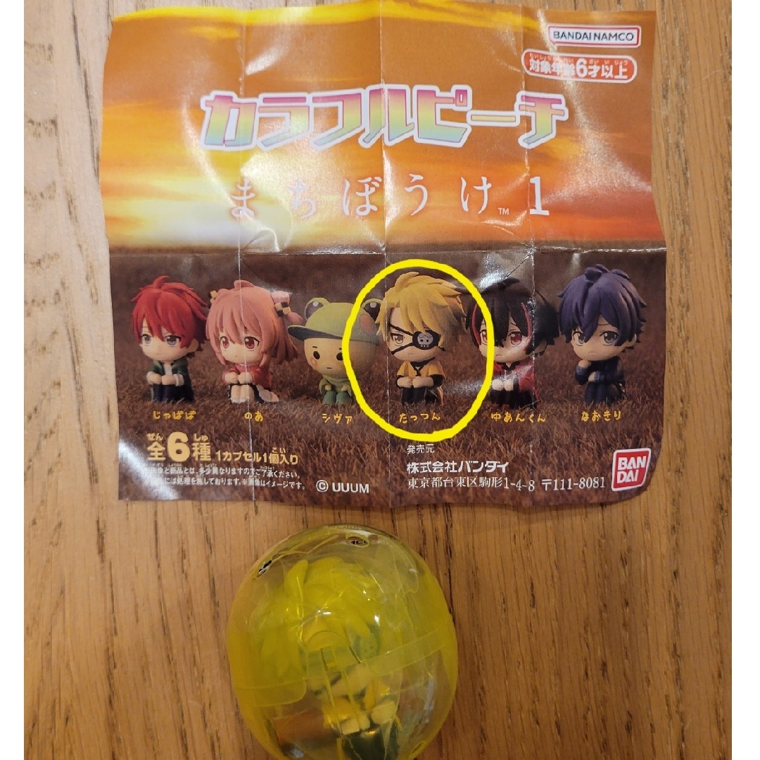 カラフルピーチ　まちぼうけ　たっつん エンタメ/ホビーのおもちゃ/ぬいぐるみ(キャラクターグッズ)の商品写真