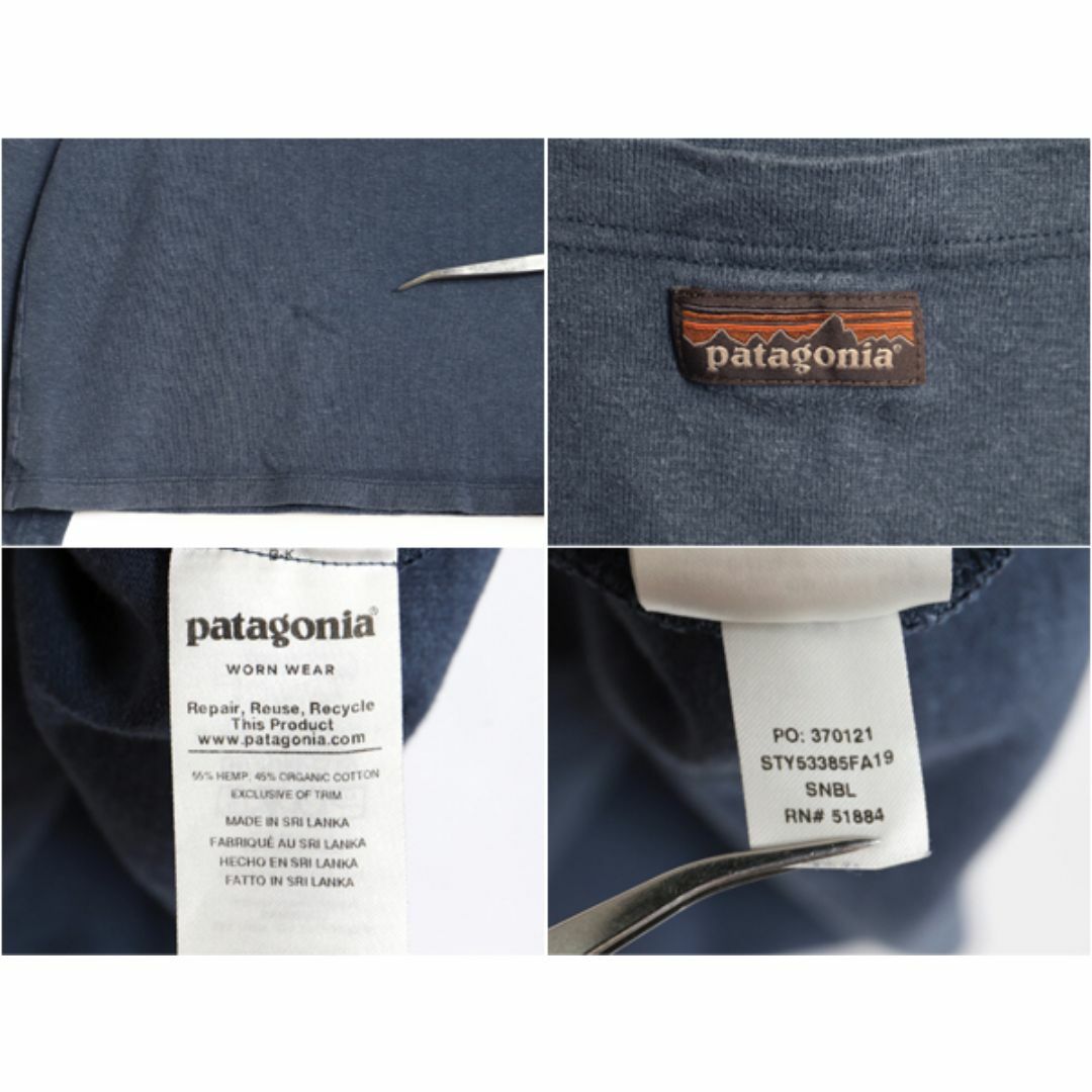 patagonia - 19年製 パタゴニア ポケット付き 長袖 Tシャツ patagonia - 19年製 パタゴニア ポケット付き 長袖 Tシャツ
