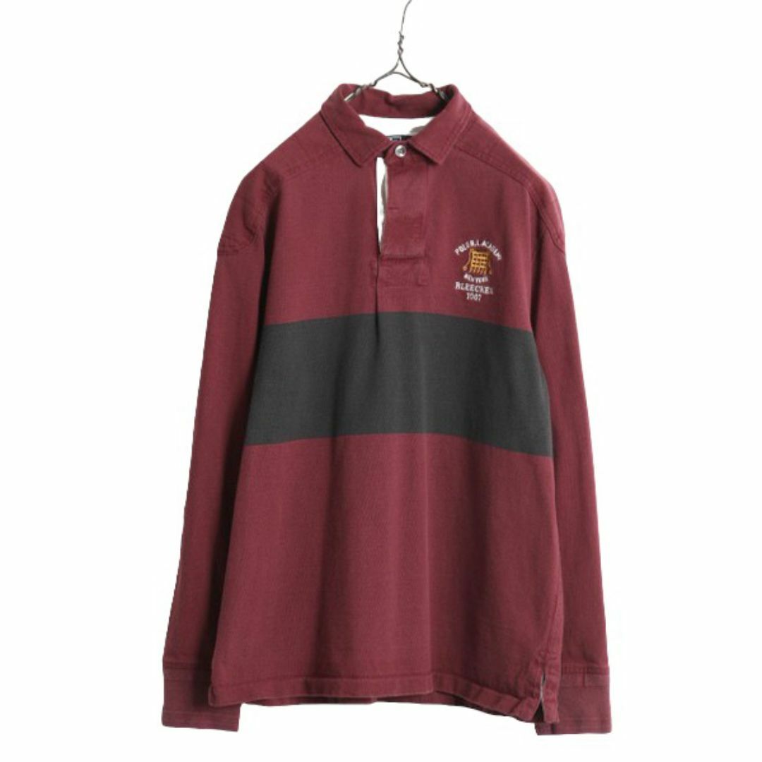Ralph Lauren - 90s ポロ ラルフローレン ボーダー 長袖 ラガー Ralph Lauren - 90s ポロ ラルフローレン ボーダー 長袖 ラガー