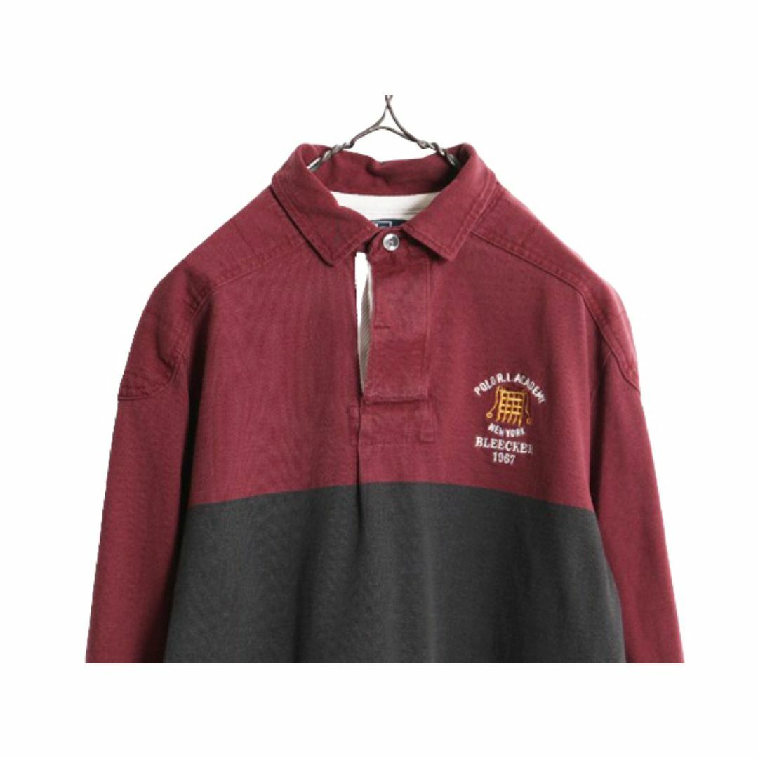 Ralph Lauren - 90s ポロ ラルフローレン ボーダー 長袖 ラガー Ralph Lauren - 90s ポロ ラルフローレン ボーダー 長袖 ラガー