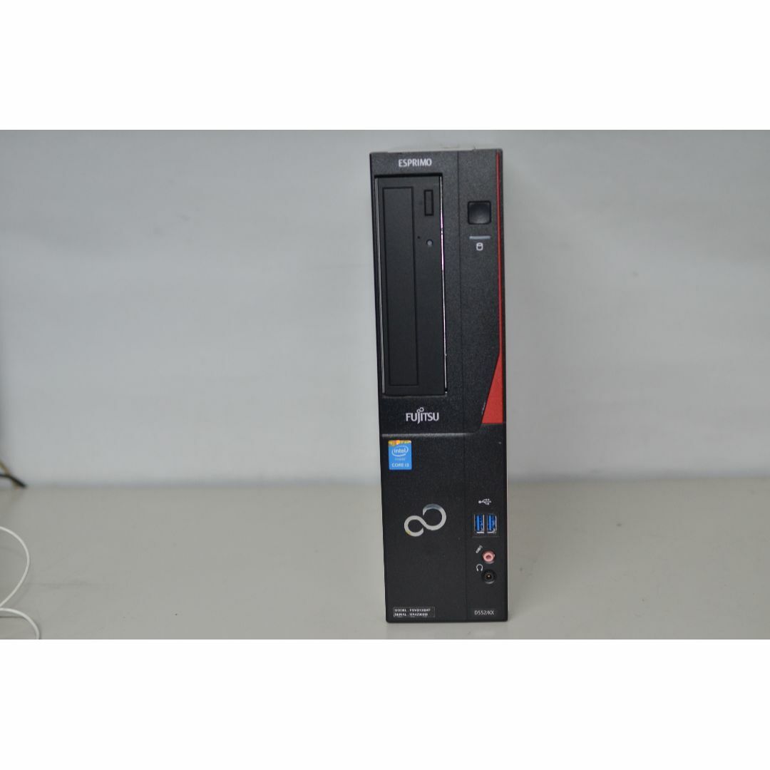 中古良品 富士通 D552/KX デスクトップPC/Win11/i3-4160