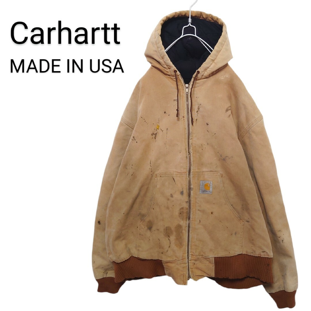 Carhartt】USA製 ダック アクティブジャケット A-2165 Carhartt】USA製 ダック アクティブジャケット A-2165