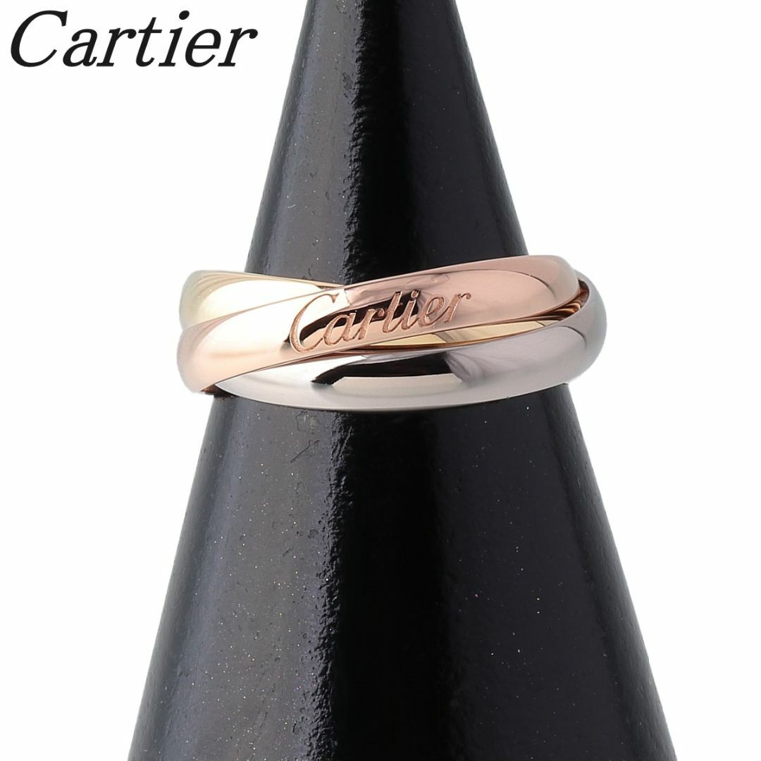 Cartier - カルティエ トリニティ リング #46 SM 750 スリーカラー 新品仕上げ済 Cartier【18262】