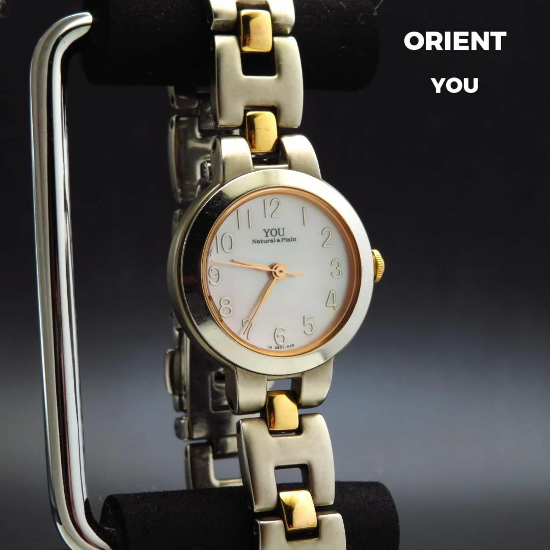 ORIENT - ORIENT YOU 腕時計 ピンク シェル文字盤 コンビカラー ORIENT - ORIENT YOU 腕時計 ピンク シェル文字盤 コンビカラー
