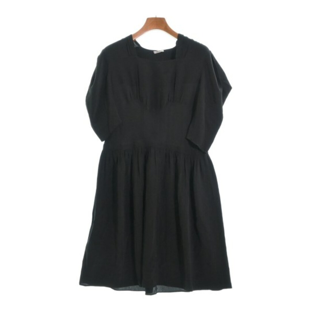 Miu Miu ミュウミュウ ワンピース 36(XS位) 黒 【古着】 Miu Miu ミュウミュウ ワンピース 36(XS位) 黒 【古着】