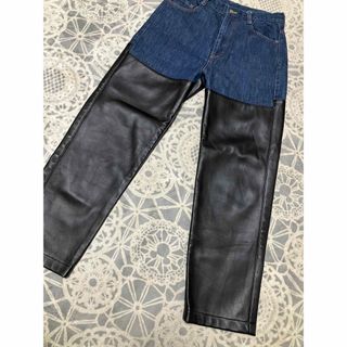 stein - stein 22SS Leather Combination Denimの通販 by 値下げ stein - stein 22SS Leather Combination Denimの通販 by 値下げ