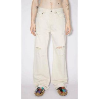 Acne Studios - Acne Studios 2021M Split White デニム 29/32の Acne Studios - Acne Studios 2021M Split White デニム 29/32の