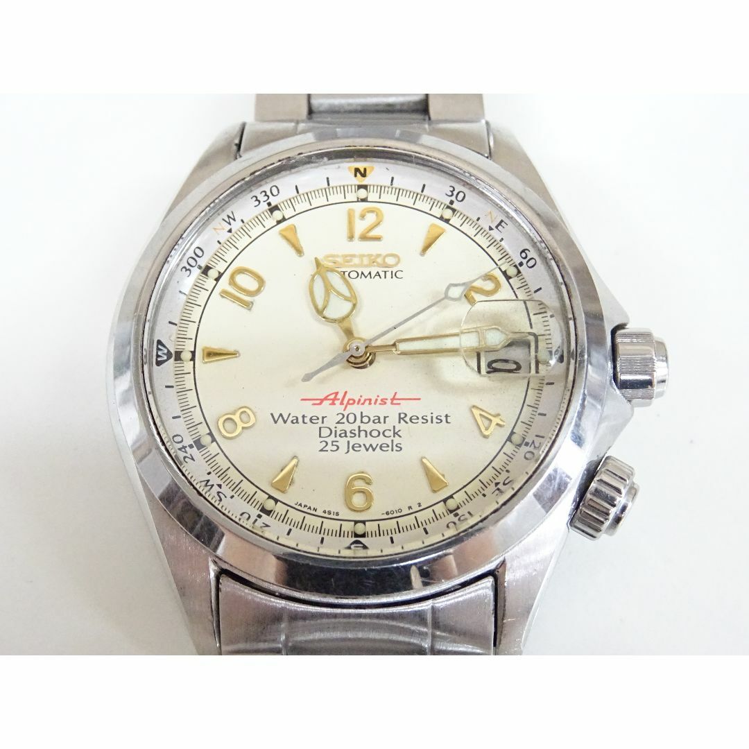 SEIKO - 天180 / SEIKO Alpinist 腕時計 自動巻き デイト 稼働