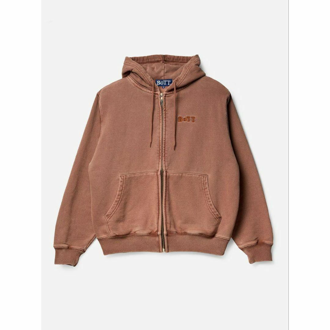 BOTT ボット 新品 ブラウン 未使用 tee フーディー Parker XLの BOTT ボット 新品 ブラウン 未使用 tee フーディー Parker XLの