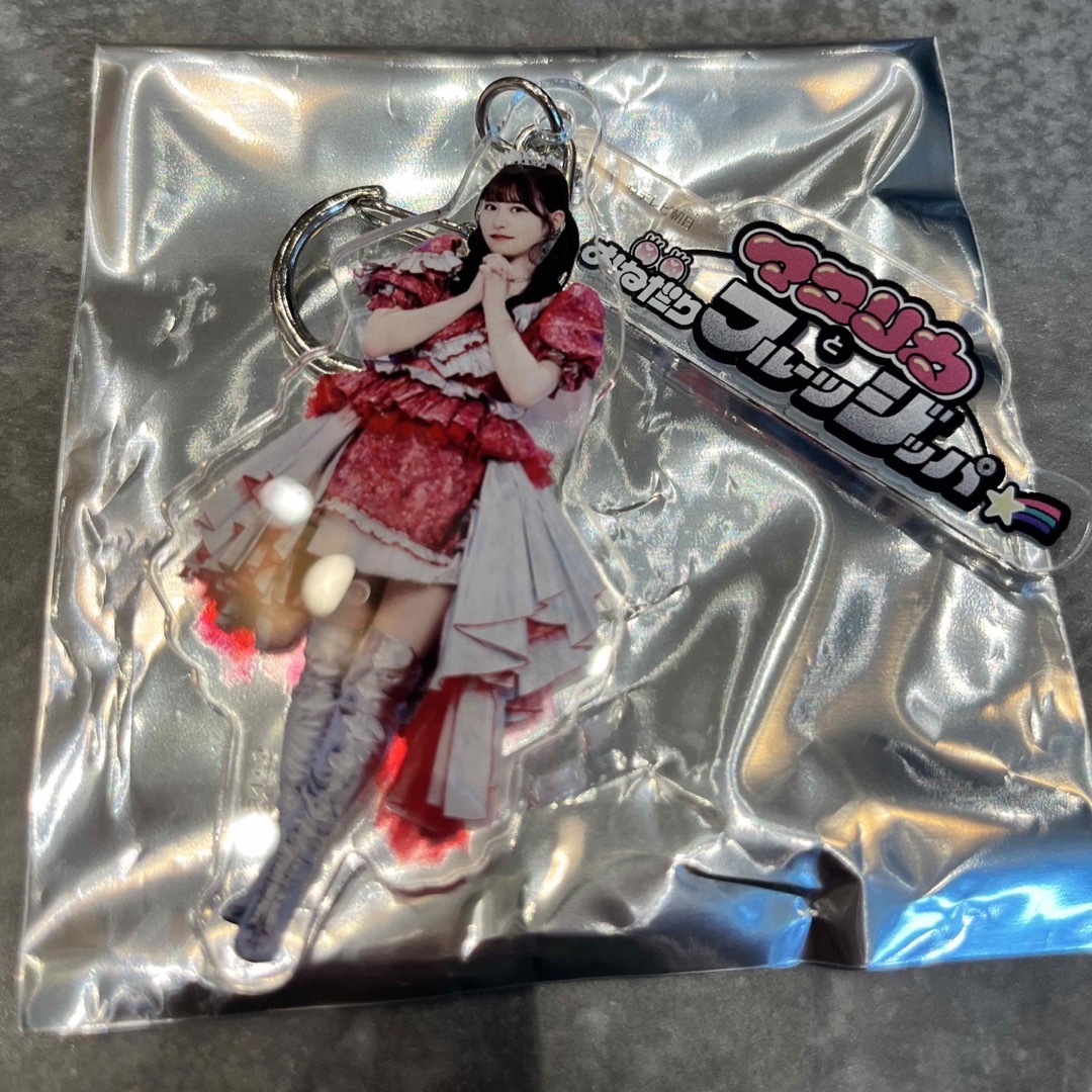 マユフル マユリカとおねだりフルーツジッパー アクキー 月足天音 あまねき エンタメ/ホビーのタレントグッズ(アイドルグッズ)の商品写真