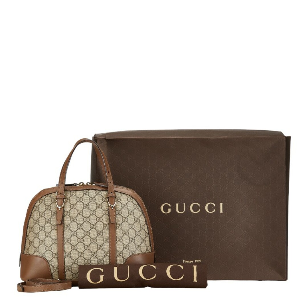 GUCCI - グッチ GGスプリーム グッチニース ハンドバッグ GUCCI - グッチ GGスプリーム グッチニース ハンドバッグ