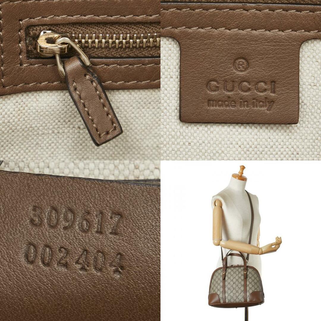GUCCI - グッチ GGスプリーム グッチニース ハンドバッグ GUCCI - グッチ GGスプリーム グッチニース ハンドバッグ