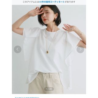 ほぼ未使用 パールフロントブラウス BARNYARDSTORM ネイビー F ほぼ未使用 パールフロントブラウス BARNYARDSTORM ネイビー F