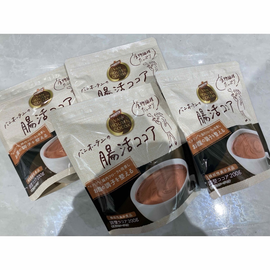 バンホーテン - 片岡物産 バンホーテンの腸活ココア 2袋の通販 バンホーテン - 片岡物産 バンホーテンの腸活ココア 2袋の通販