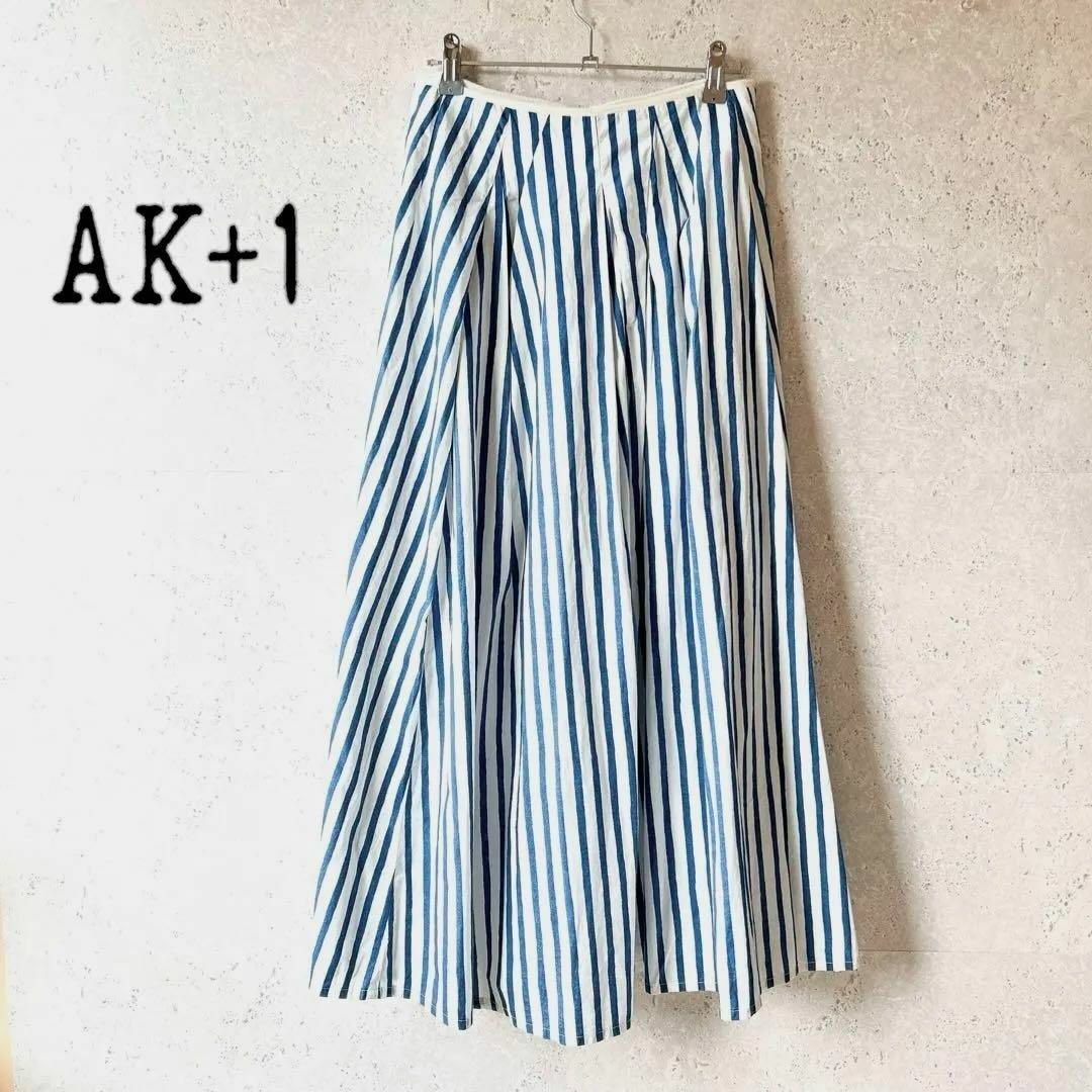 EFFE BEAMS - 美品✨AK+1エーケーワン✨ブルーストライプ EFFE BEAMS - 美品✨AK+1エーケーワン✨ブルーストライプ