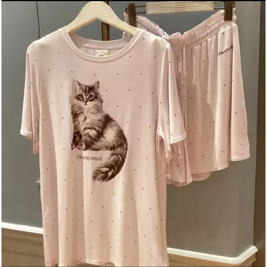 gelato pique - ⟡新品 ジェラートピケ ジェラピケ キャット 猫 gelato pique - ⟡新品 ジェラートピケ ジェラピケ キャット 猫