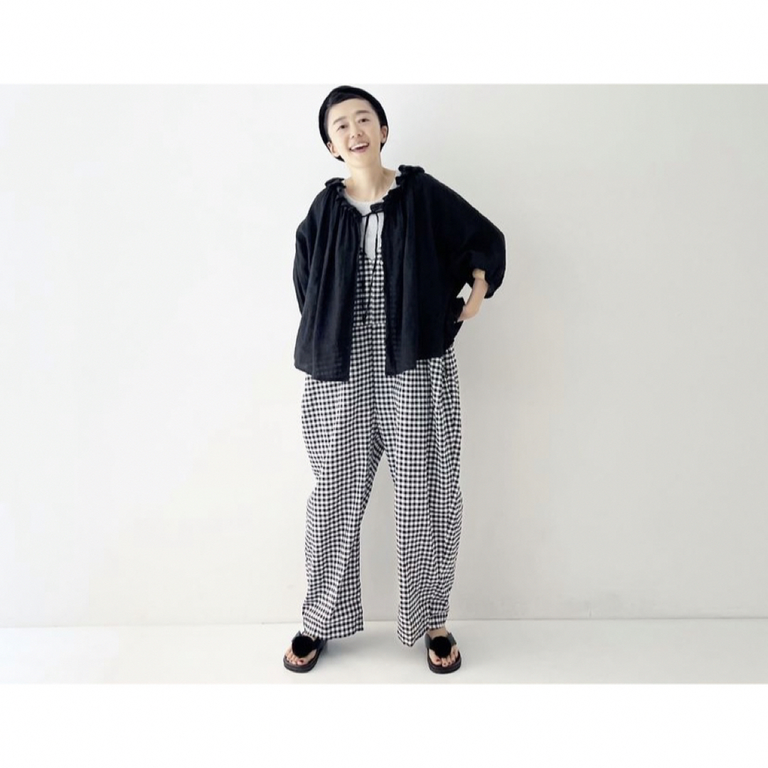nest Robe - えりり様限定新品☆【UpcycleLino】ギンガム nest Robe - えりり様限定新品☆【UpcycleLino】ギンガム