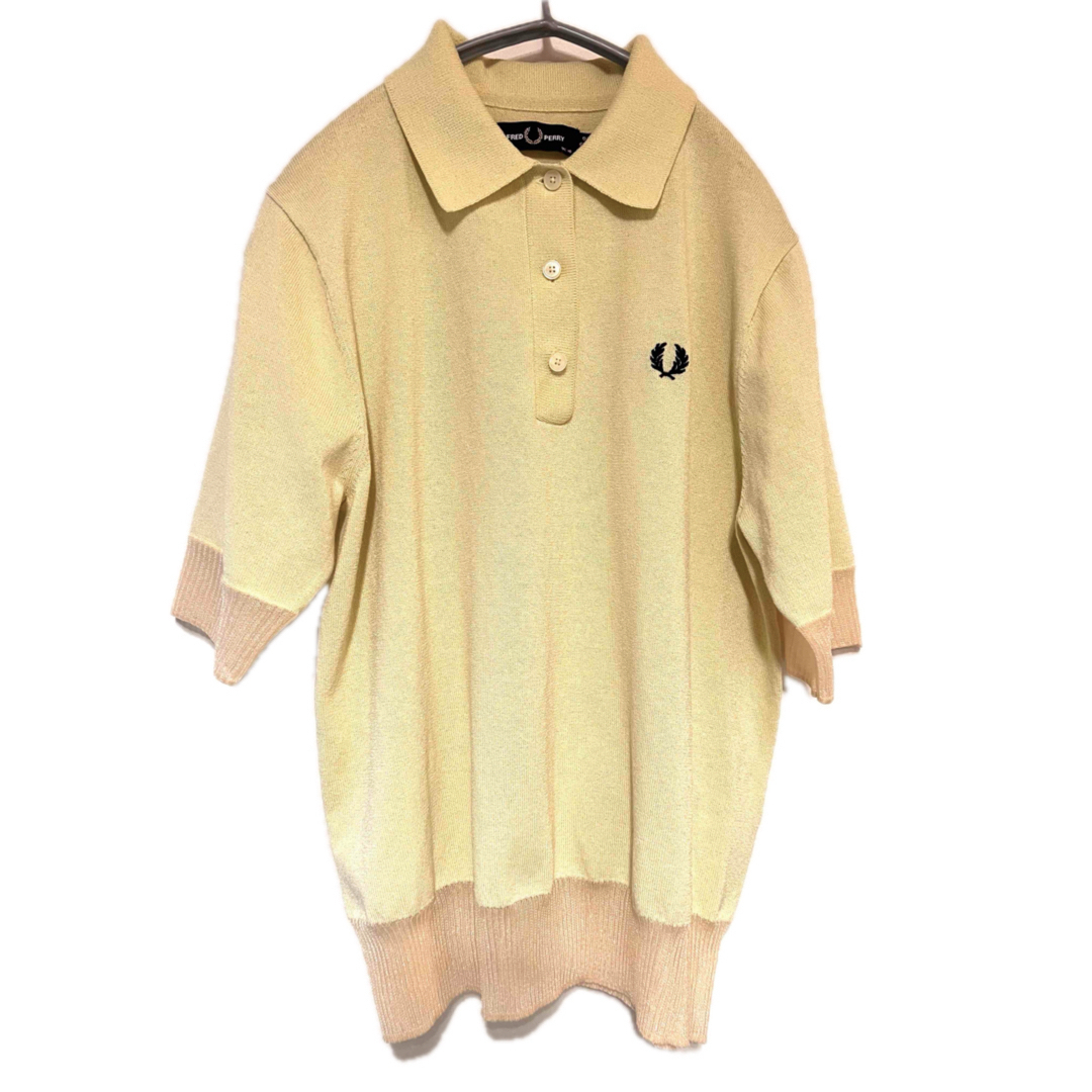 FRED PERRY - FRED PERRY 半袖 ニットポロ サマーニットの通販 FRED PERRY - FRED PERRY 半袖 ニットポロ サマーニットの通販