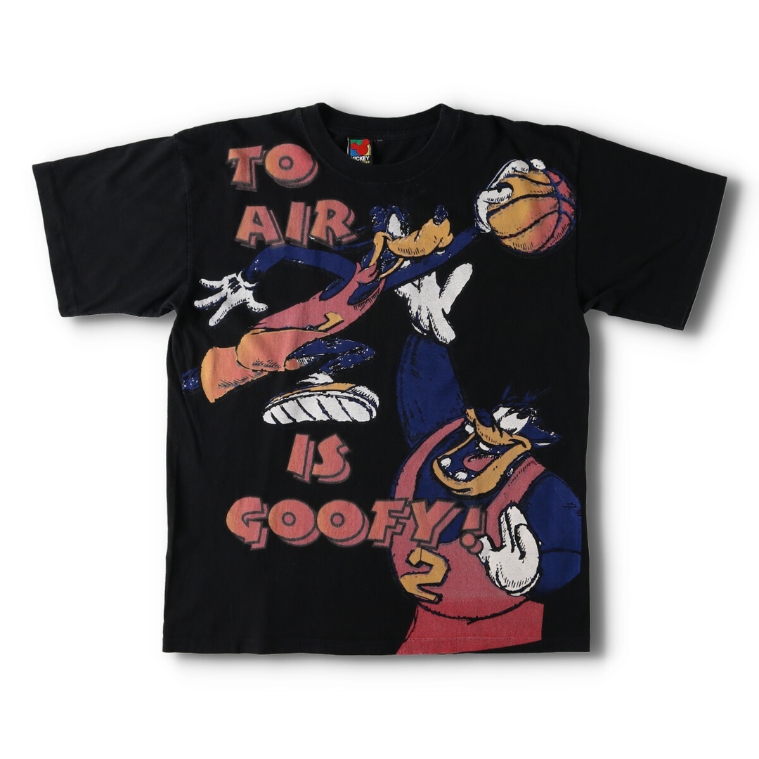 古着 90年代 MICKEY UNLIMITED GOOFY グーフィー 大判プリント 古着 90年代 MICKEY UNLIMITED GOOFY グーフィー 大判プリント