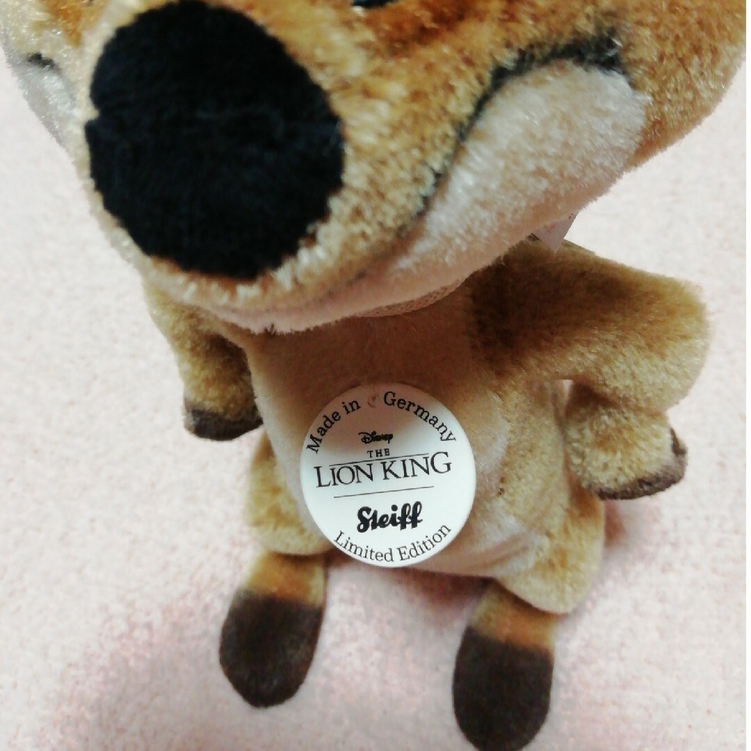 Steiff - 【ドイツ国内限定】Steiff ライオンキング・ティモン Steiff - 【ドイツ国内限定】Steiff ライオンキング・ティモン