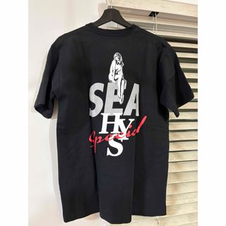 ウィンダンシー(WIND AND SEA)のHYSTERIC GLAMOUR×WIND AND SEA TシャツLサイズ(Tシャツ/カットソー(半袖/袖なし))