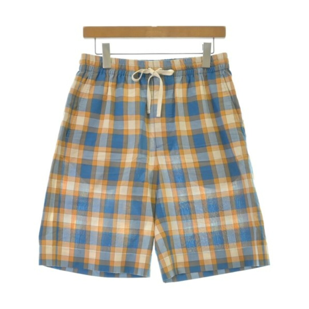GUCCI - GUCCI ショートパンツ 46(M位) オレンジx青xアイボリー GUCCI - GUCCI ショートパンツ 46(M位) オレンジx青xアイボリー